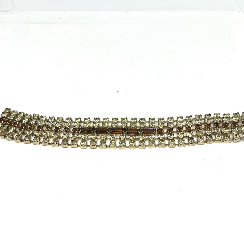Vintage Rhinestone Bracelet - Picture 5 of 7